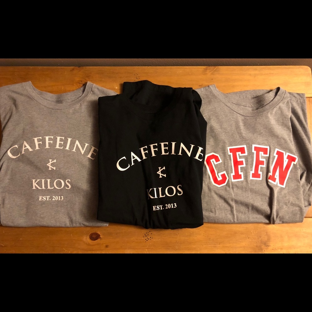 Caffeine and Kilos T-Shirts